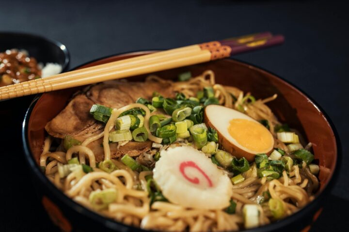 A bowl of ramen